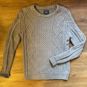 G.H Bass & Co. Grey Knit Crewneck Sweater
